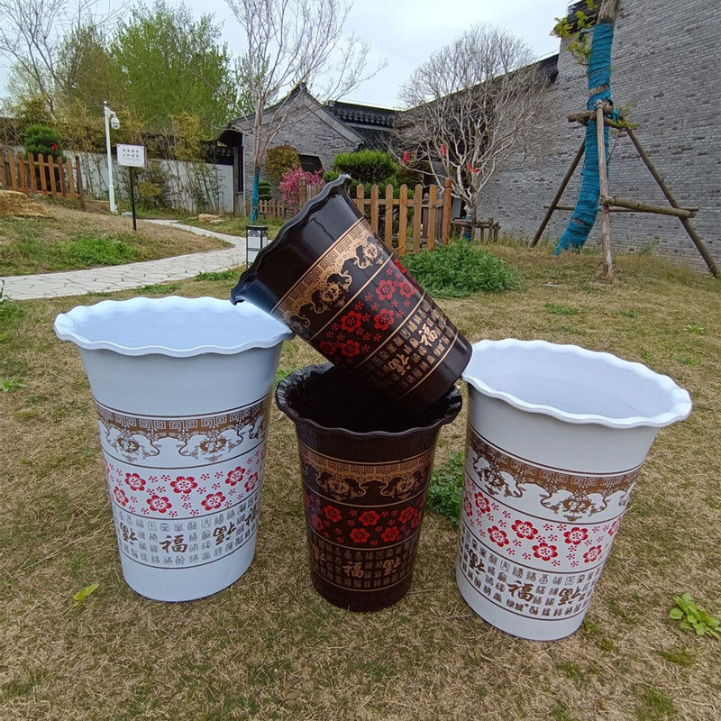陶瓷花盆阳台家用发财树摆设
