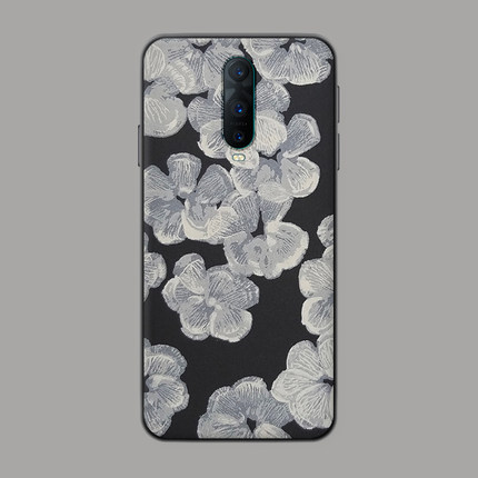 适用于硅胶oppo手机壳Reno/5/7se文艺R17/R15复古Findx3pro艺术ace