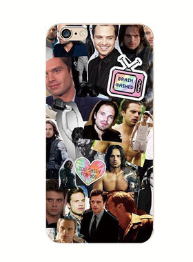 华为适用于X苹果13811pronova2s手机壳塞巴斯蒂安Bucky冬日战士