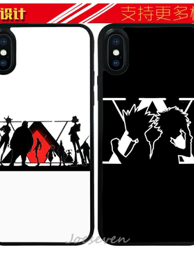 适用于华为全职猎人协会奇犽小杰苹果11手机壳XSMAX防摔XR软12proma