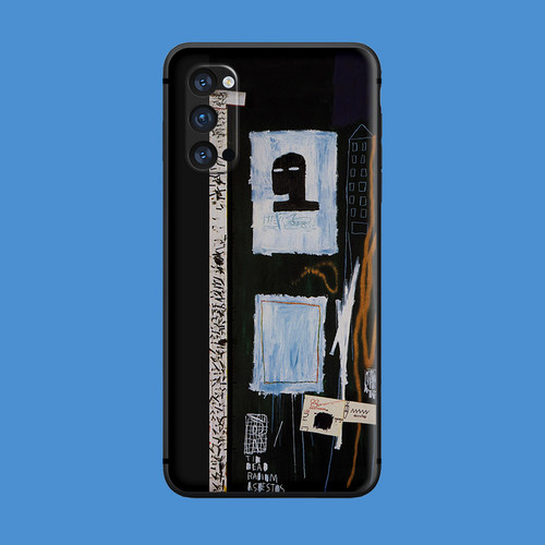 适用于硅胶防摔oppo手机壳Reno/5/7pro/findx3/ace2涂鸦艺术R17/15