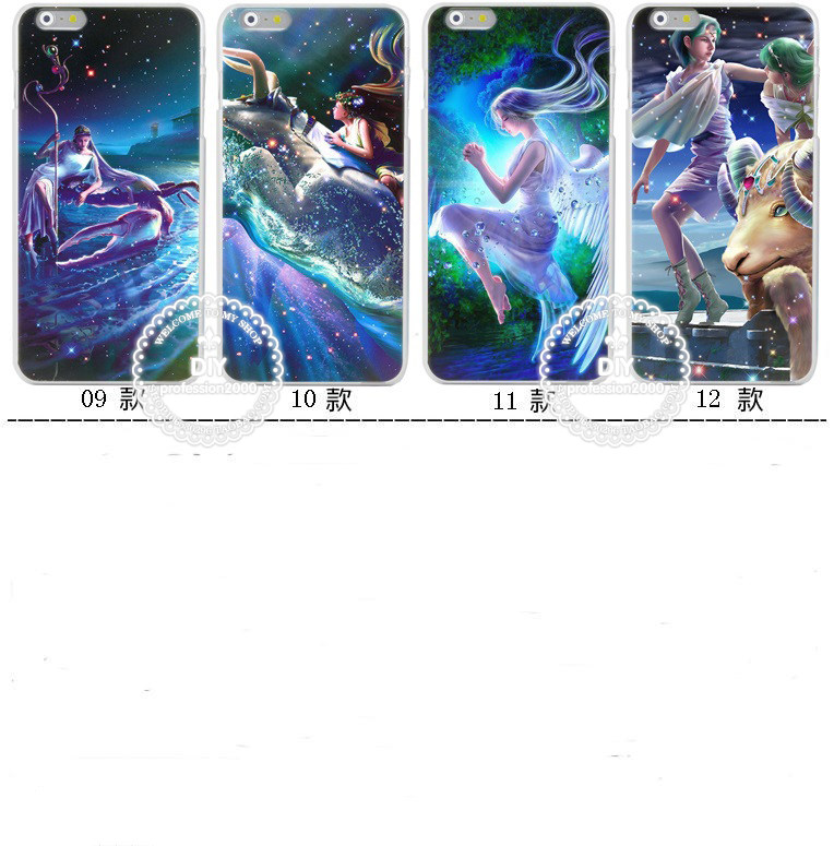 适用于华为十二星座iPhone11/X7/12plus/13手机软壳套P10mate9荣耀9