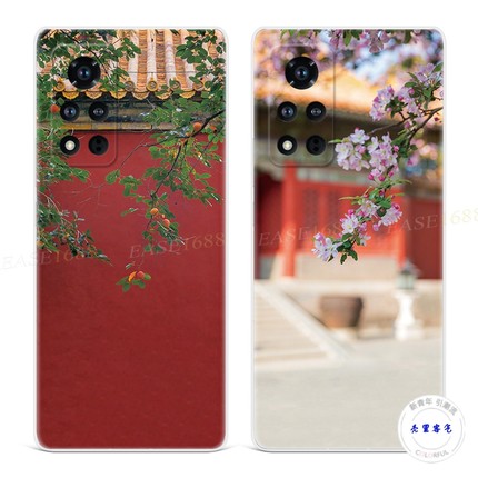 古典花卉适用于华为荣耀v40手机壳v20v30pro文艺v10中国风v9play女