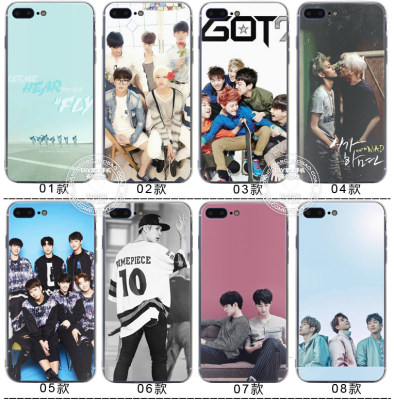 适用于华为GOT7王嘉尔p10手机软壳mate9荣耀9 iphone8/X 7plus 1213