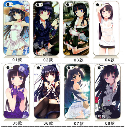 适用于华为P10mate9荣耀9手机软壳8/X7plus 12动漫俺妹黑猫五更琉璃