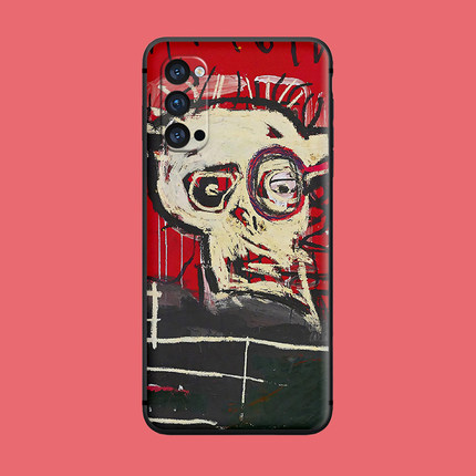 适用于硅胶防摔手机壳oppo创意r17/reno/5pro/7涂鸦findx3骷髅ace2