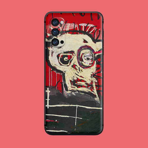 适用于硅胶防摔手机壳oppo创意r17/reno/5pro/7涂鸦findx3骷髅ace2