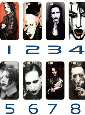 适用于华为iphonexs/7plusp10苹果X手机壳oppor11s乐队玛丽莲曼森