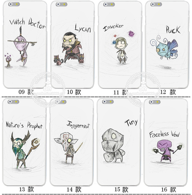 适用于华为DOTA2刀塔饥荒8/X7plus 12 5s硅胶手机壳套P10mate9荣耀8