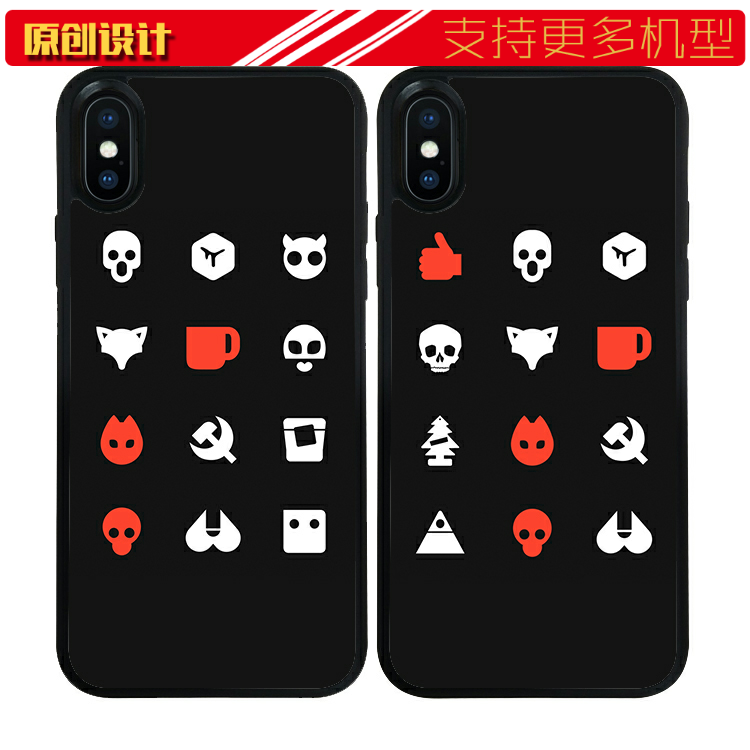 适用于爱死亡和机器人苹果13MAX手机壳美剧动漫iphone7/12硅胶11pro