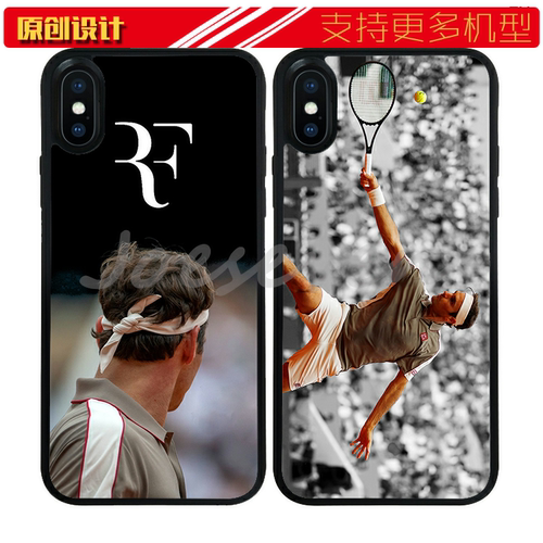 适用于华为法网Federer费德勒壳手机XSMAX苹果11PRO防摔软11pro男XR