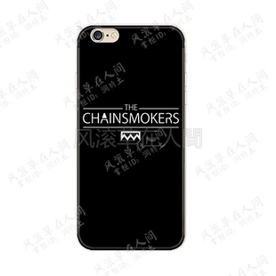 适用于华为iphone苹果11pro手机壳明星The Chainsmokers烟鬼乐队