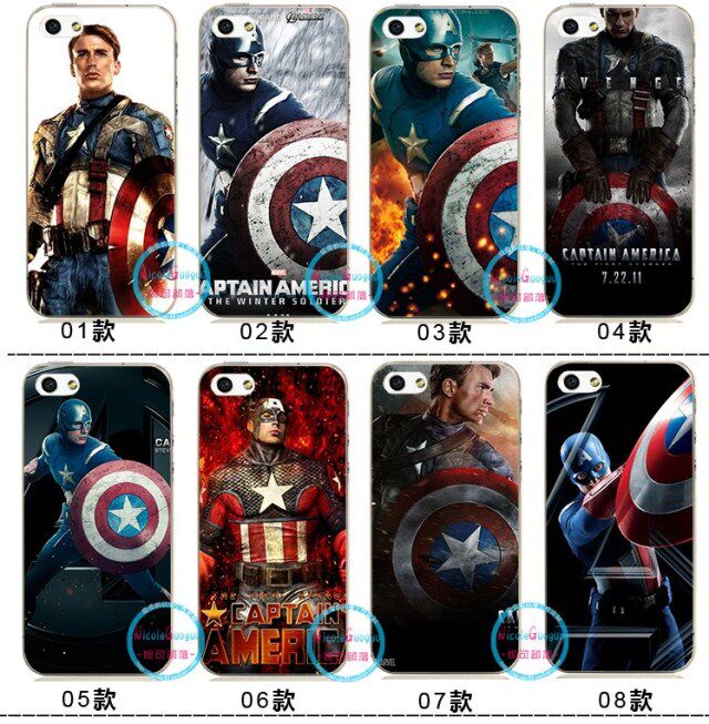 适用于华为iphone12 8 plus壳手机r11美国队长7/12//x/13硅胶r9smi