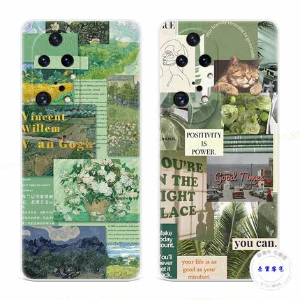 适用于原创意梵高油画华为p50pro荣耀x30手机壳x40i 20se文艺x10max