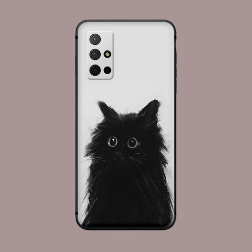 适用于猫咪荣耀v30Pro/20手机壳v40/30冷淡风猫咪60防摔全包软50Pro