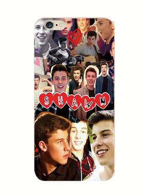 适用于136/7plus苹果X小米OPPOa58壳手机Shawn Mendes肖恩蒙德兹