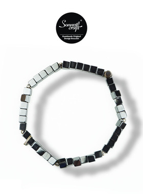 Sonnet-craft Op.31 西美社 手作原创设计天然石小众男潮情侣手链