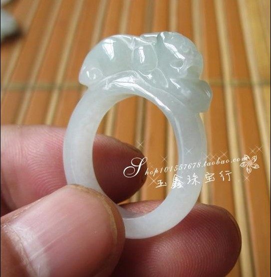 热销正品缅甸A货翡翠貔貅指环玉石扳指男女款士冰种润戒指特价,珠宝/钻石/翡翠,手饰,淘宝优惠券,粉丝福利购,淘宝优惠卷