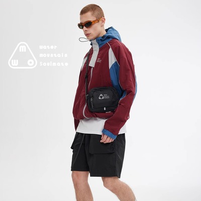 MWO高山流水 轻户外系列高山流水束袋工装短裤 男女同款