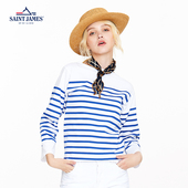 JAMES男女情侣款 厚款 经典 海军条纹海魂衫 SAINT 春季 明星款 打底衫