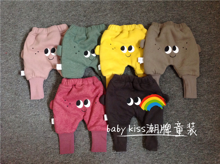 婴儿打底裤男女童束脚卫裤