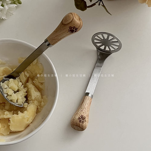 可爱ins小熊掌土豆鸡蛋捣碎器