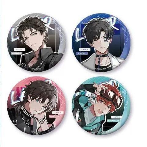 新款 LASER 星海园游会纪念顾子尧林致乔殊夏予扬 徽章