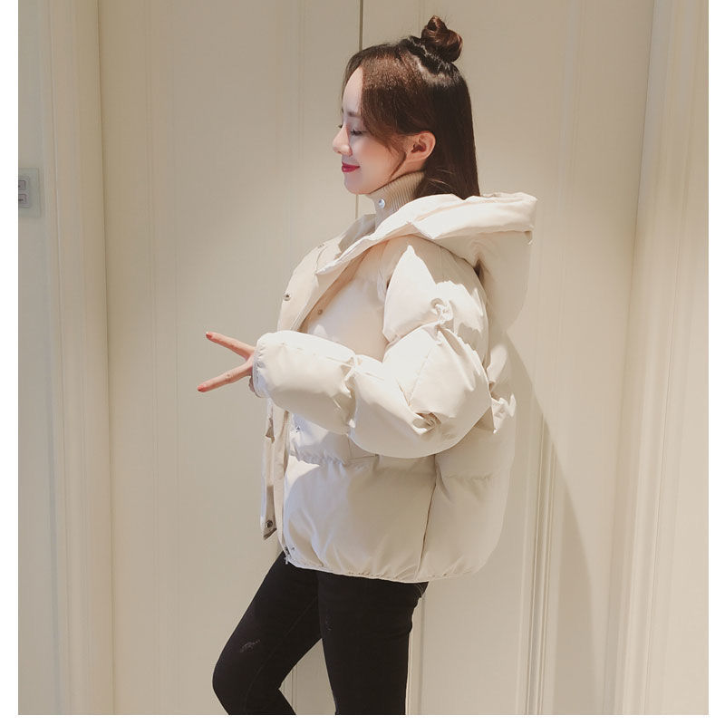 2025新款秋冬棉服女装韩版宽松BF加厚短款学生小个子棉衣ins外套