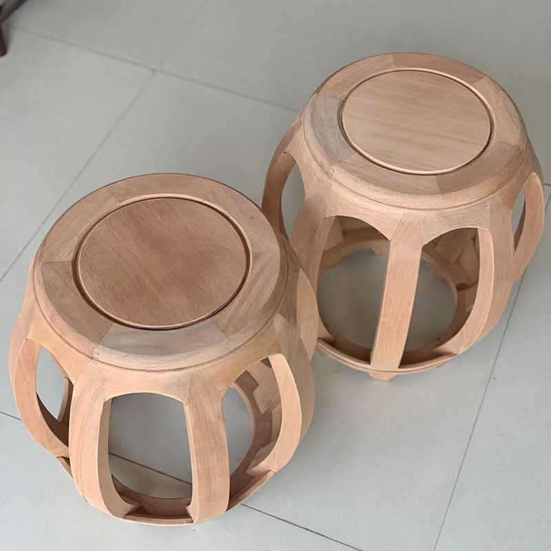 白茬鼓凳半成品圆凳矮凳