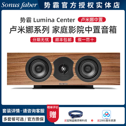 势霸家庭影院中置音响木制音箱