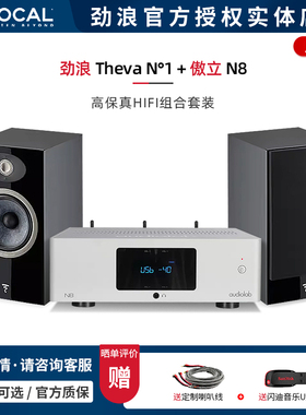 【实体店】法国劲浪Focal Theva N1+傲立N8 书架音箱HIFI套装