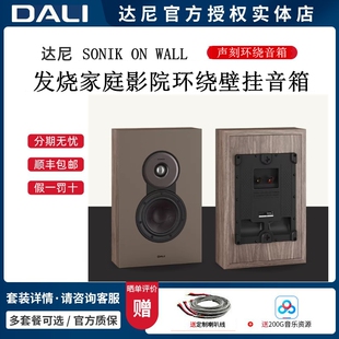 DALI达尼SONIK ONWALL声刻挂墙环绕木质高保真发烧无源音箱丹麦