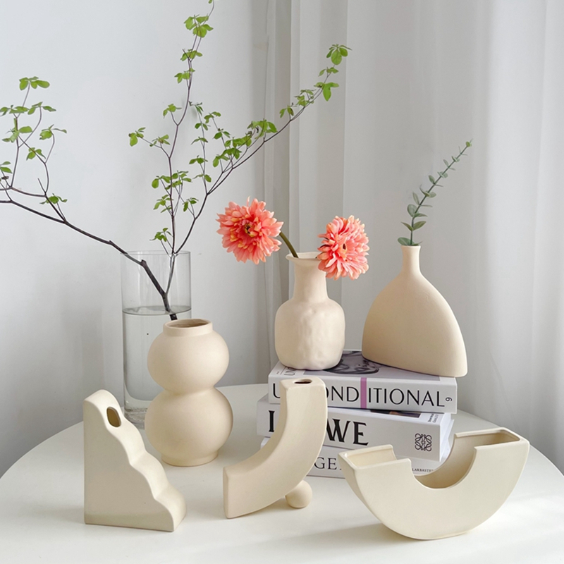 陶瓷花瓶ins风北欧侘寂居民宿