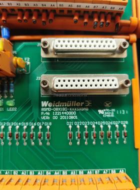 询价魏德米勒Weidmuller接线端子模块，型号RSMD-08
