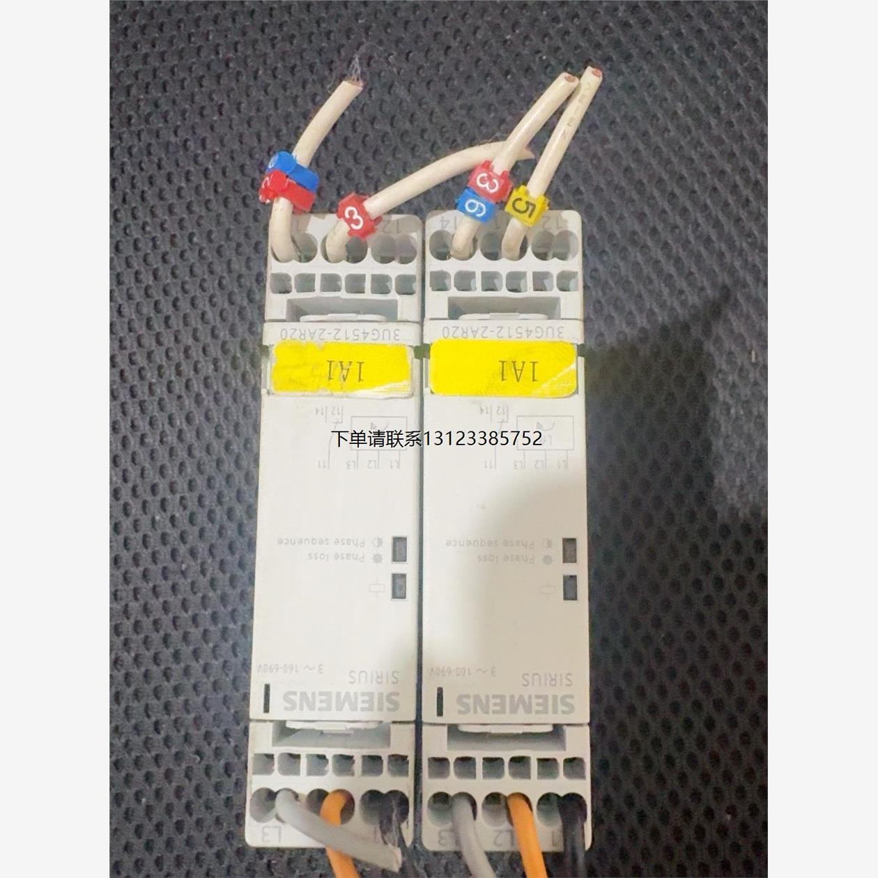 询价低价出售拆机西门子3UG4512-2AR20有2台,,打包出