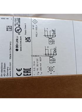 询价工程剩余全新原装易福门测距传感器O5D100现货一个，全新未