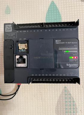 询价施耐德PLC，M221，TM221C24T，二手拆机，通电见