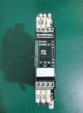 询价施迈赛SCHMERSAL安全继电器AES1135二手拆机成色