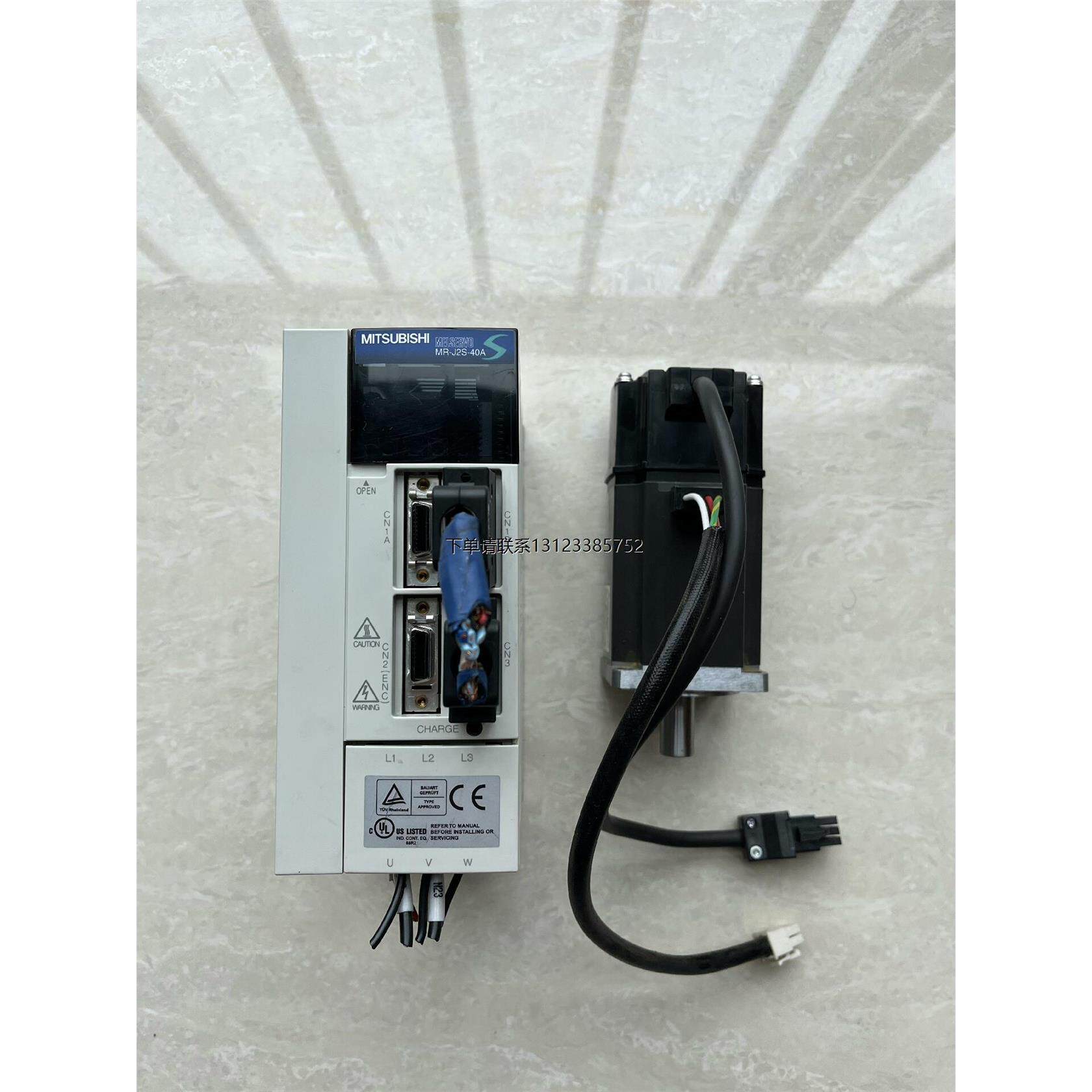 询价三菱伺服器MR-J2S-40A，三菱电机HC-KFS43，二