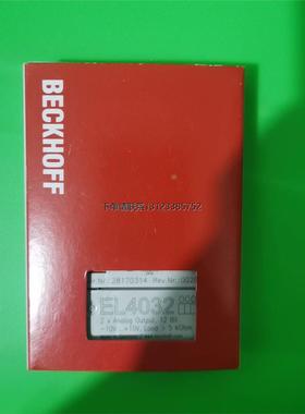 询价倍福模块EL4032原装正品顺丰包邮需要的朋友联系