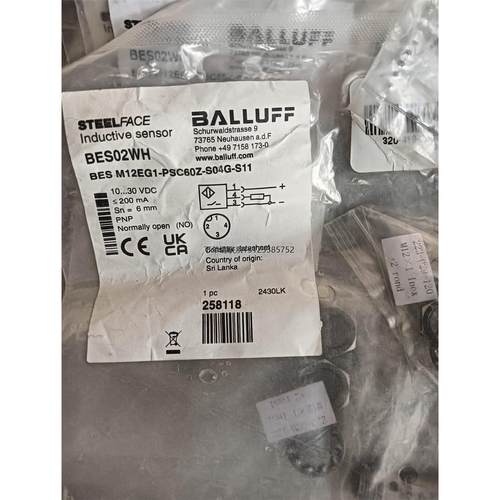 询价全新正品巴鲁夫BALLU