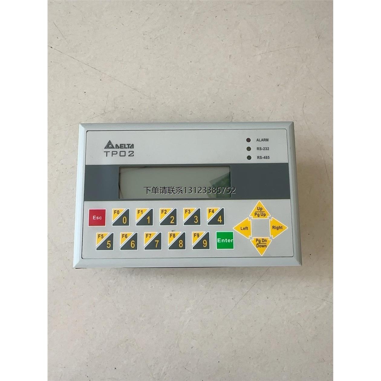 询价台达文本TP02G-AS1原装拆机 成色95新