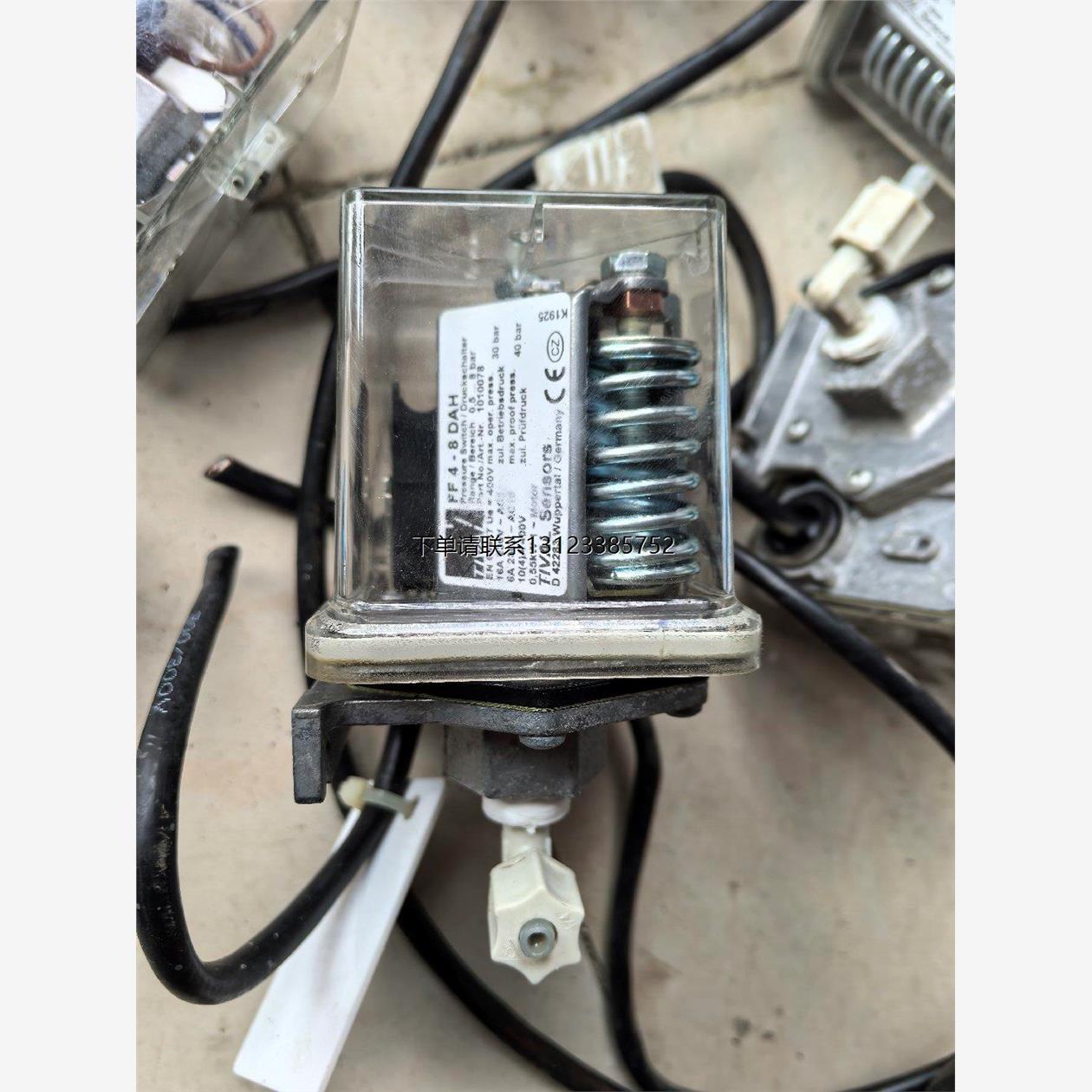 询价FF4-8 DAH，德国TIVAL压力开关传感器，工厂设备拆