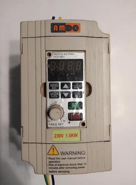 询价安达变频器VCD2000一M2s0015B，1.5kw二手拆