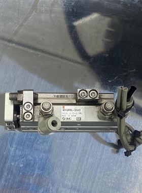 询价日本进口SMC滑台气缸，MXQR8L-30AS原装正品拆机件