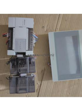 询价拆机PLC加触摸屏一套，实物拍摄具体看图，触摸屏PI3070