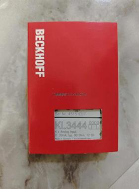 询价倍福KL3444全新模块，4路模拟量输入，0...20mA，