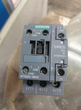 询价西门子直流接触器3RT6026-1BB40，线圈电压DC24