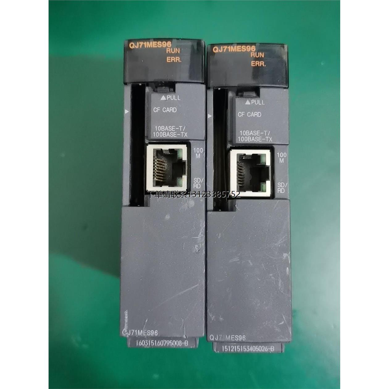 询价三菱QJ71MES96 PLC模块，二手拆机实物拍摄，功能正