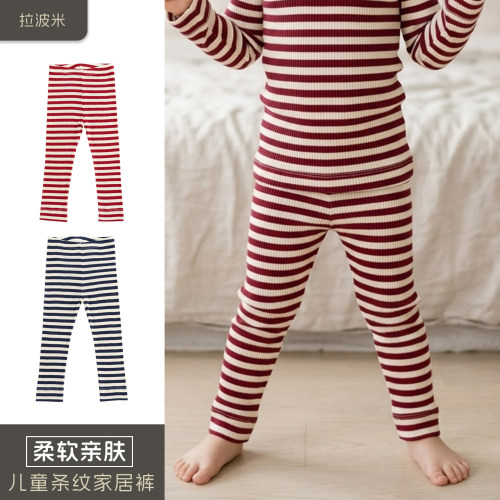 拉波米儿童睡裤A类家居服长裤子